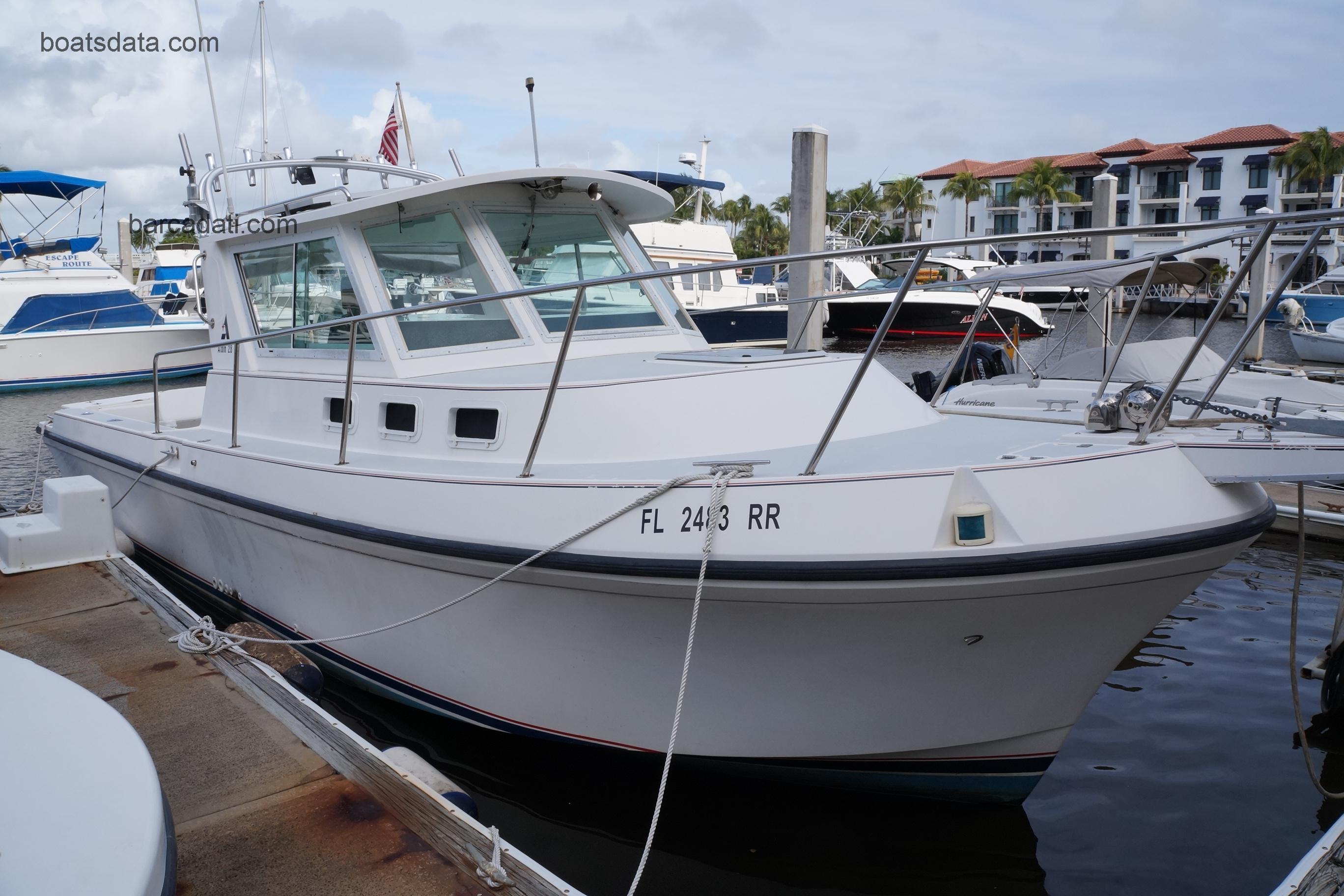 Albin 28 Tournament Express scheda tecnica 