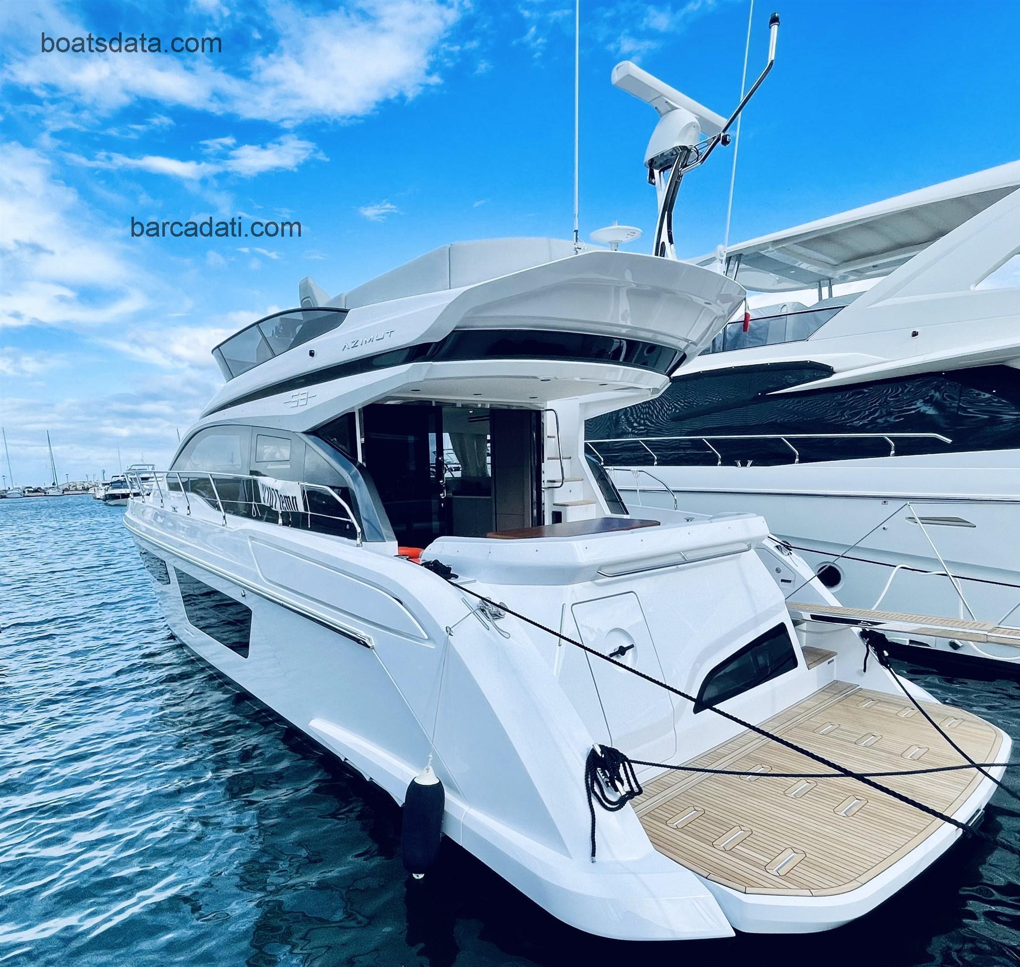 Azimut 53 Flybridge recensioni e scheda tecnica