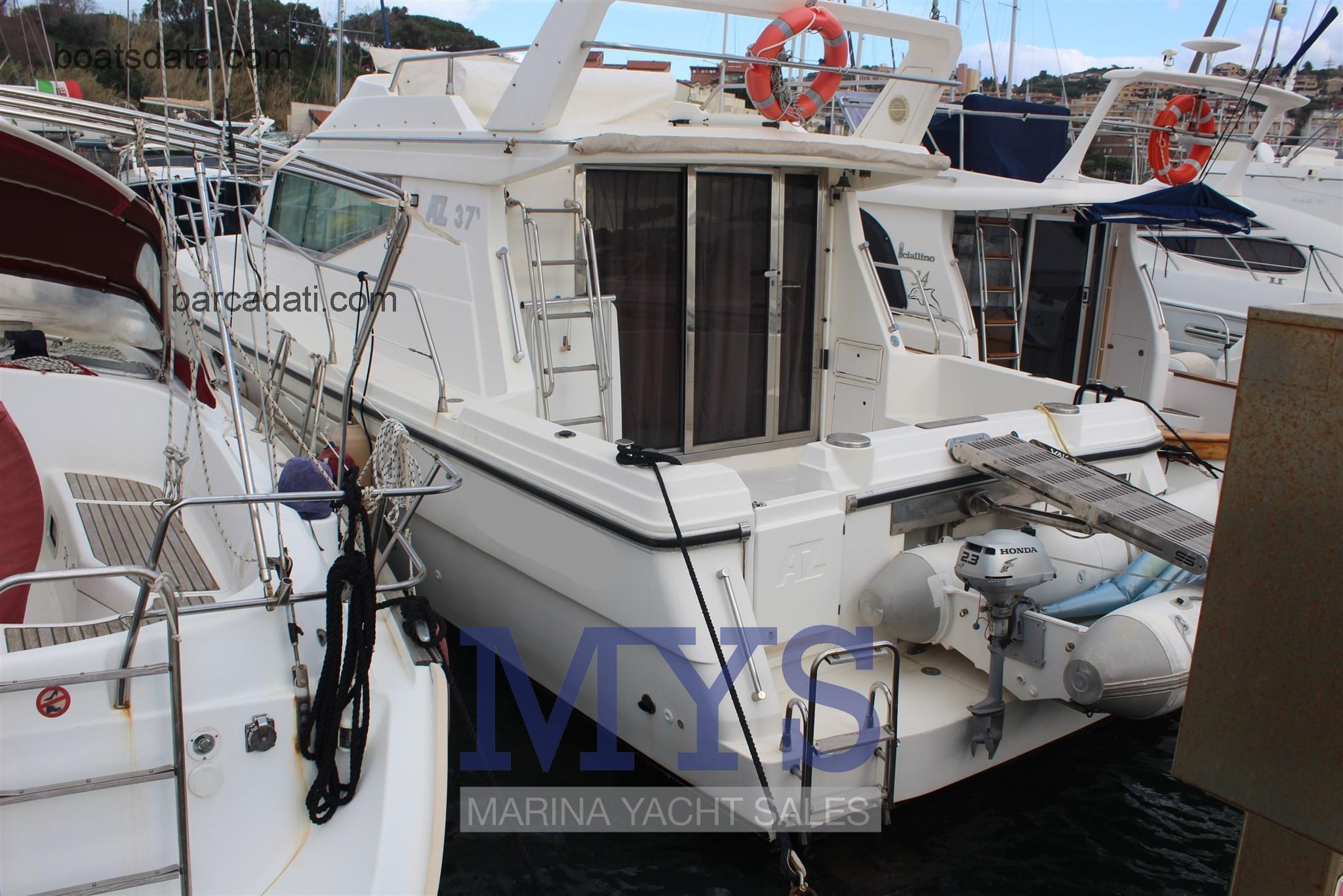 Azimut AZ 37 recensioni e scheda tecnica