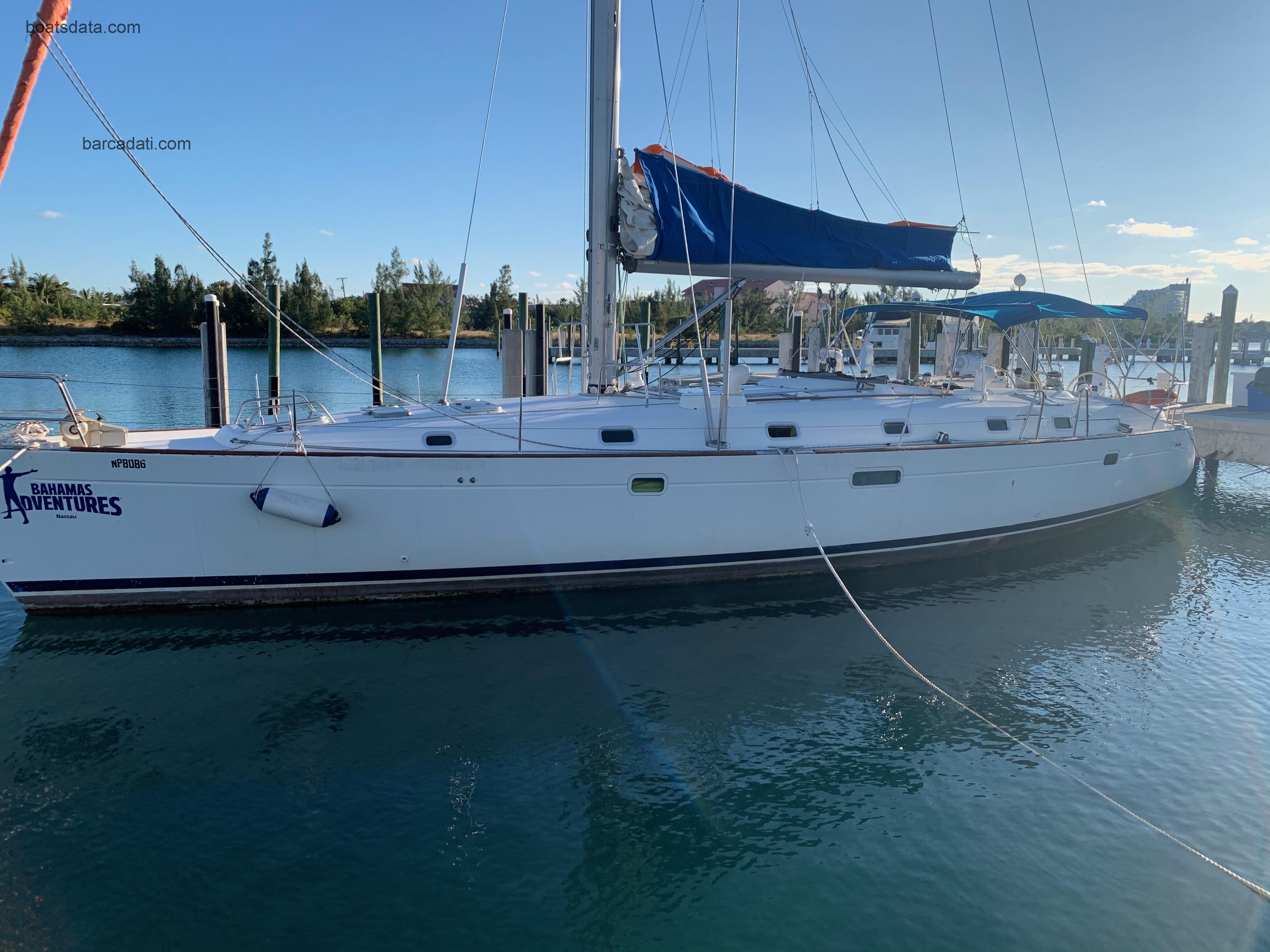 Beneteau 50 recensioni e scheda tecnica