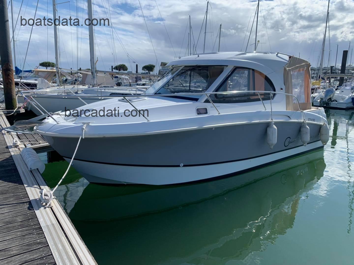Beneteau Antares 8 scheda tecnica 