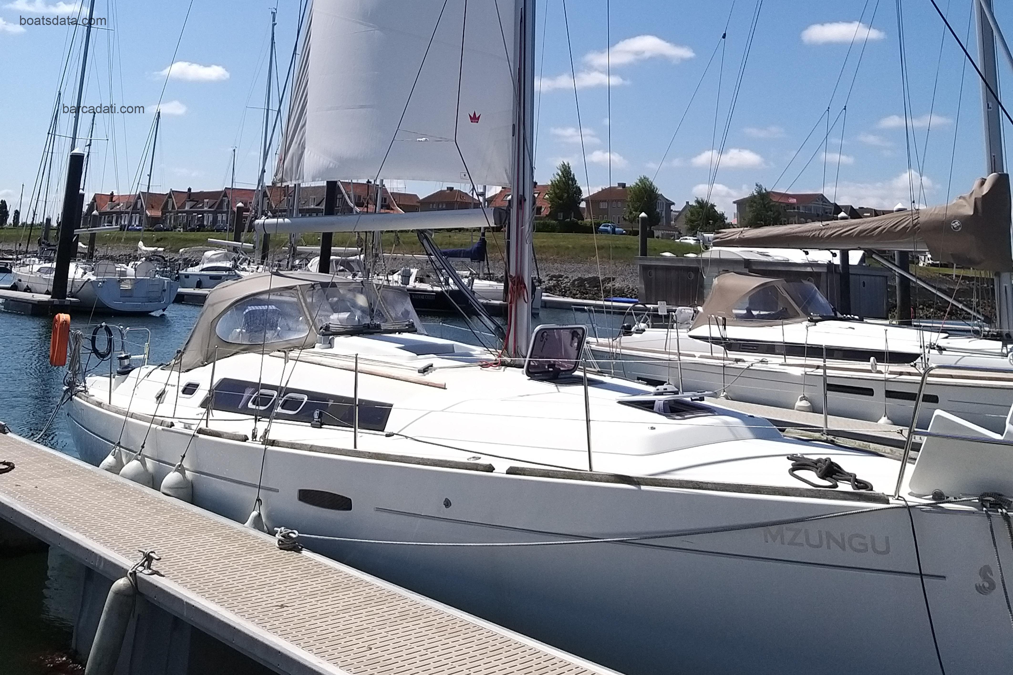 Beneteau Oceanis 37 scheda tecnica 