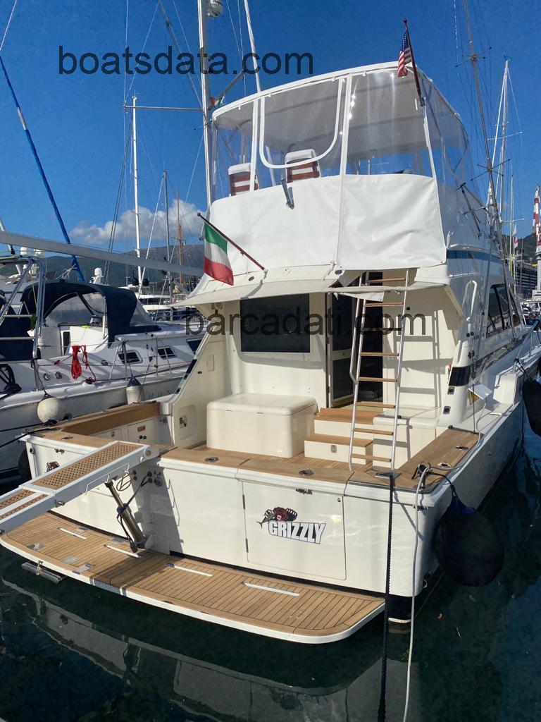 Bertram 43 scheda tecnica 