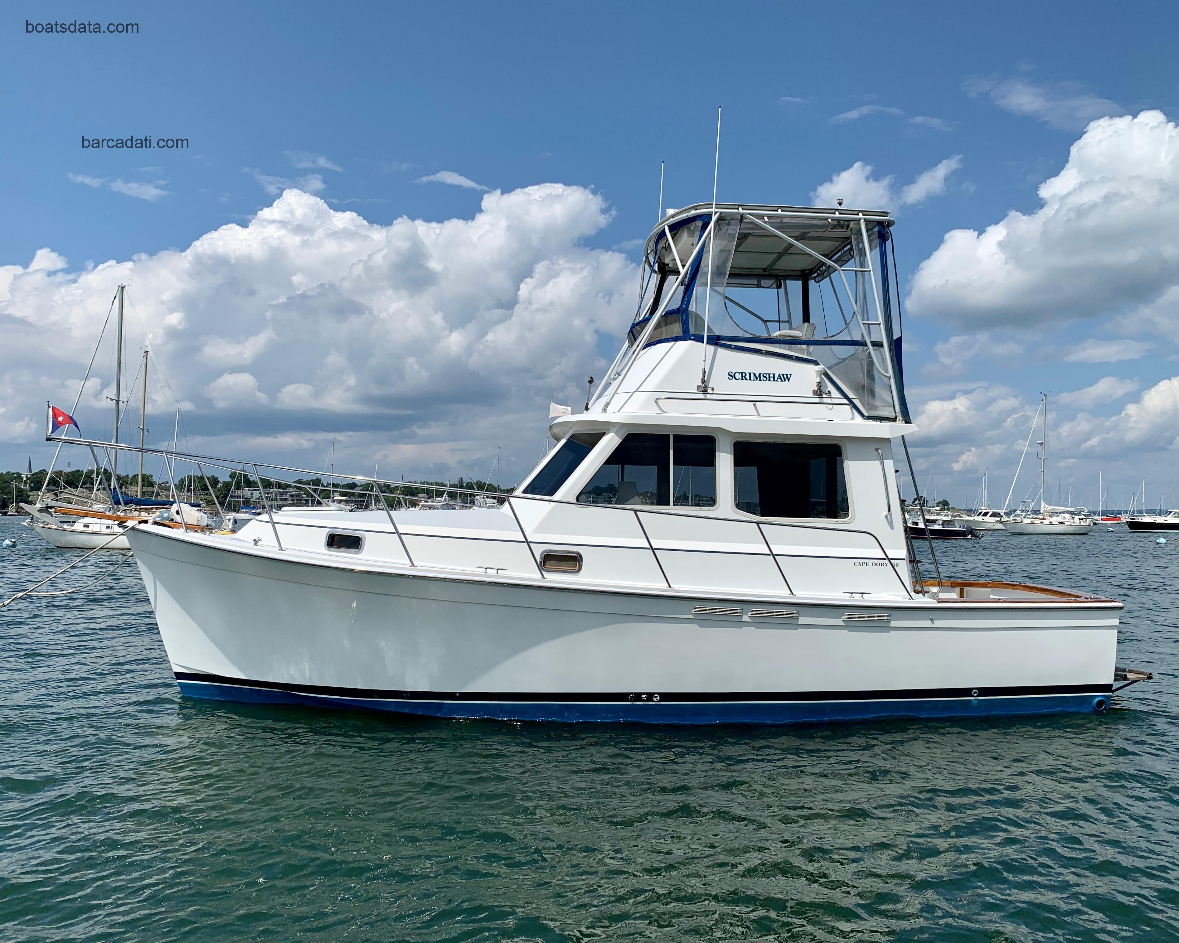 Cape Dory 30 Flybridge recensioni e scheda tecnica