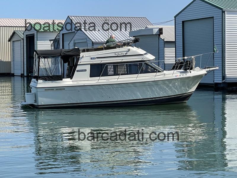 Carver 28 VOYAGER scheda tecnica 