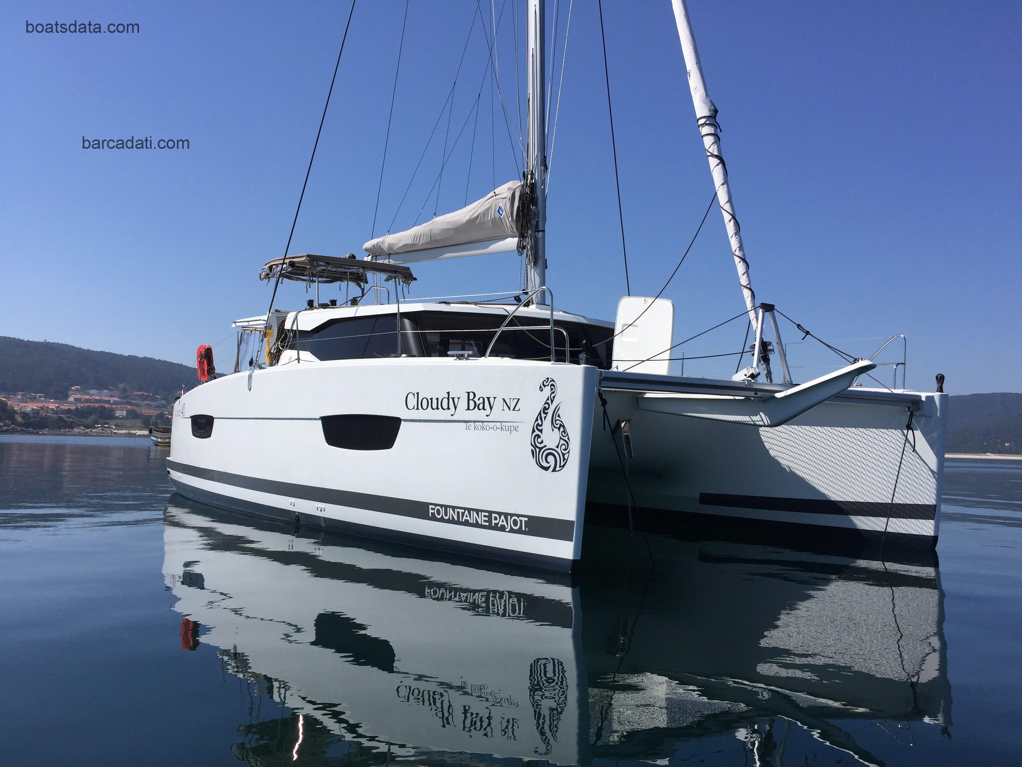 Fountaine Pajot  scheda tecnica 