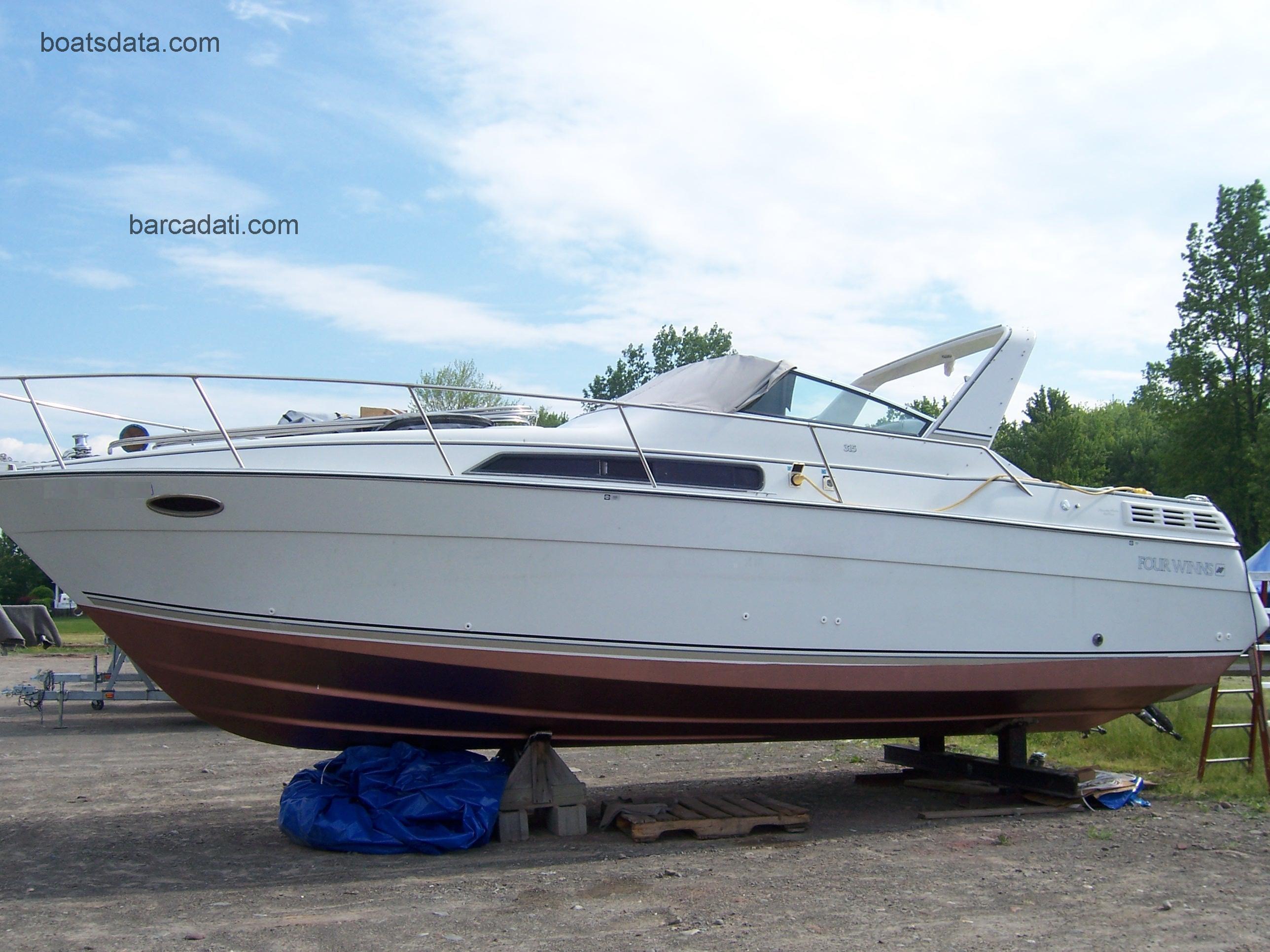 Four Winns 315 Vista recensioni e scheda tecnica