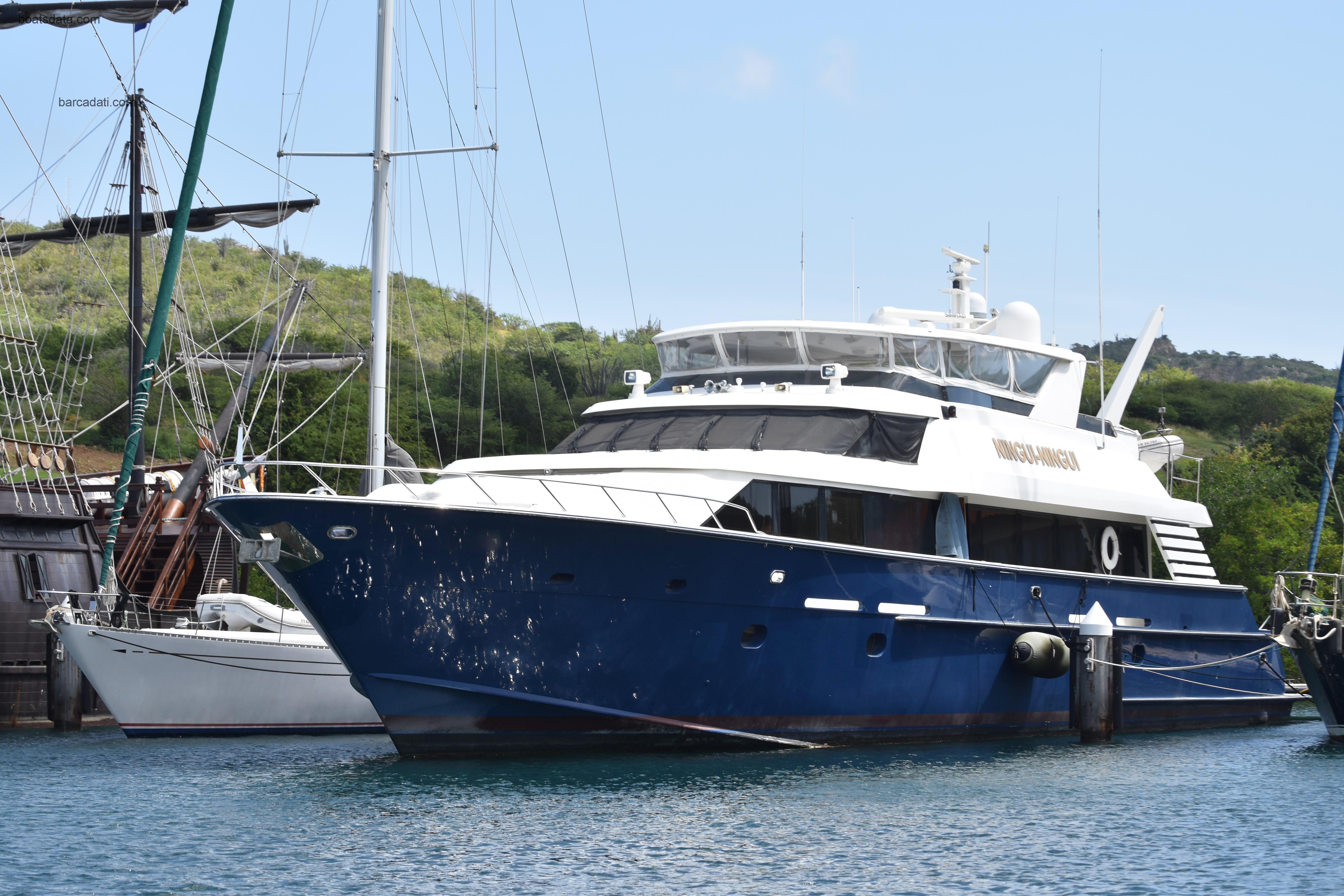 Hatteras 105 scheda tecnica 