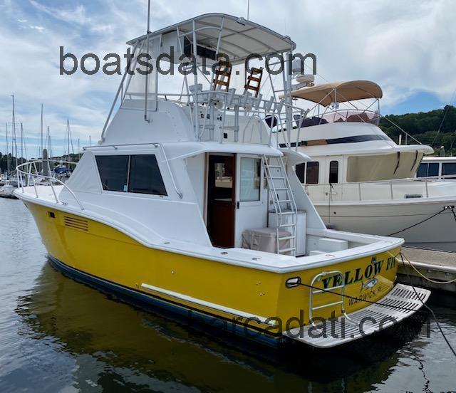 Hatteras 38 Convertible recensioni e scheda tecnica