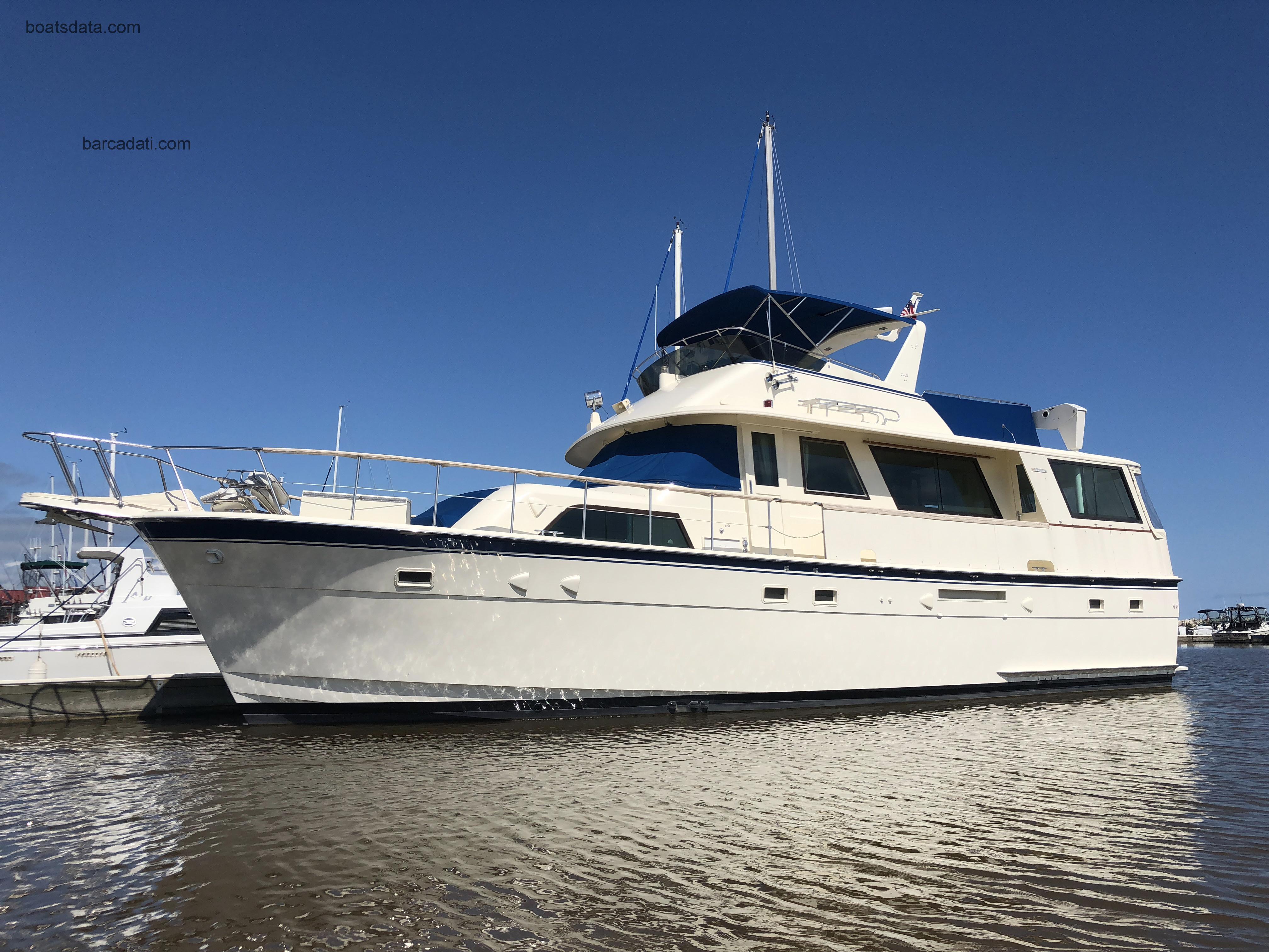 Hatteras 56 Motor Yacht scheda tecnica 