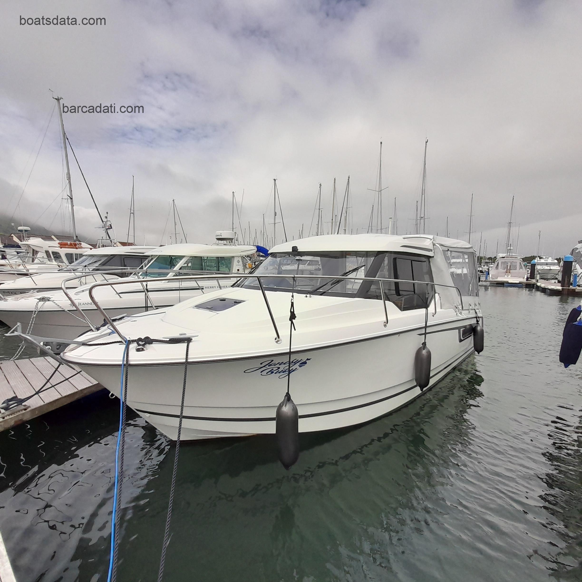 Jeanneau Merry Fisher 795 recensioni e scheda tecnica