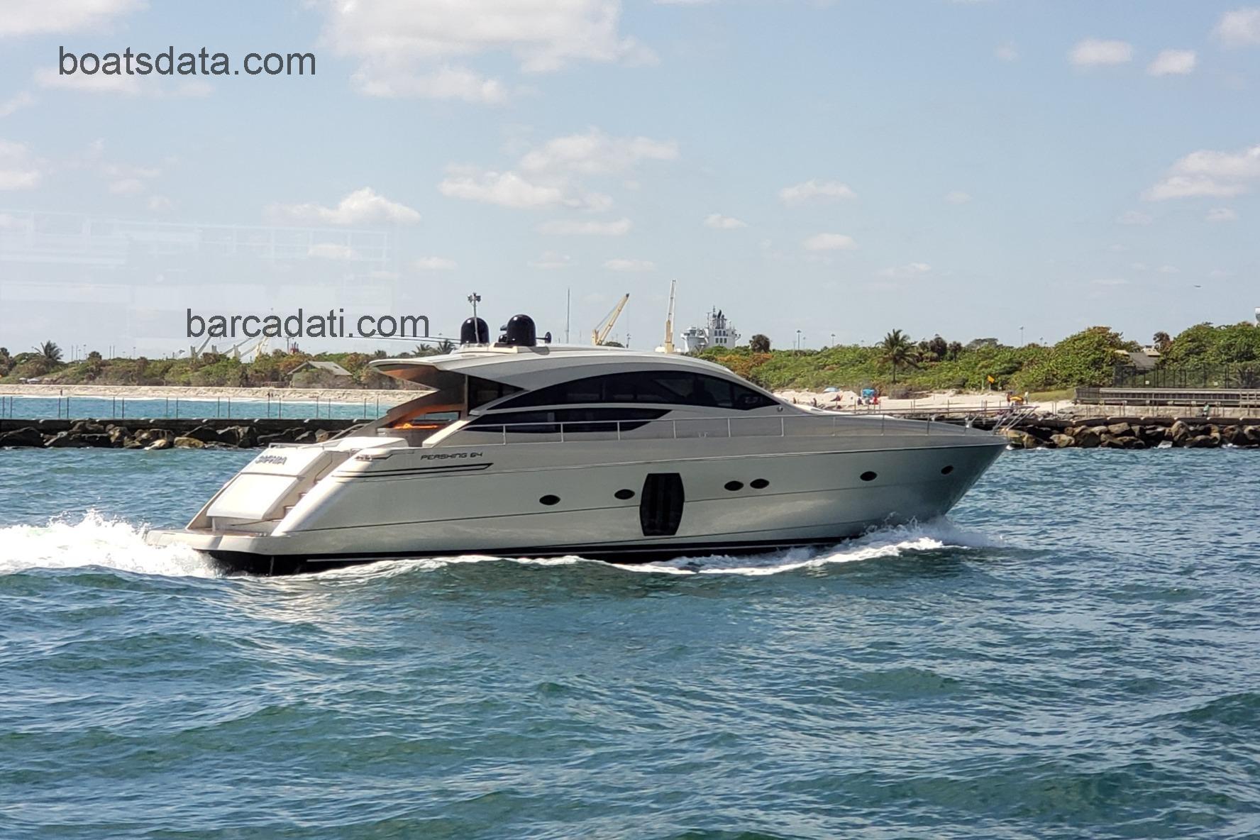 Pershing 64 recensioni e scheda tecnica
