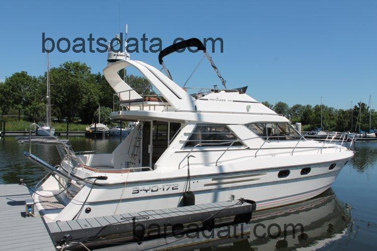 Princess 410 Fly scheda tecnica 