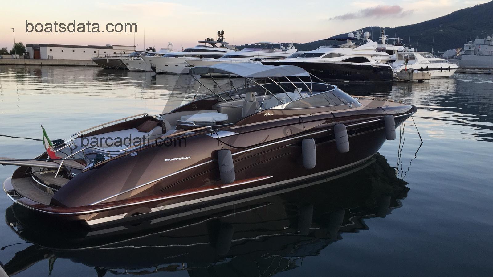 Riva 44 Rivarama scheda tecnica 