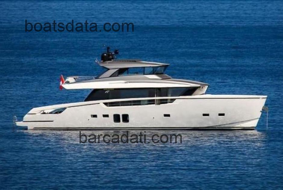 Sanlorenzo SX76 scheda tecnica 