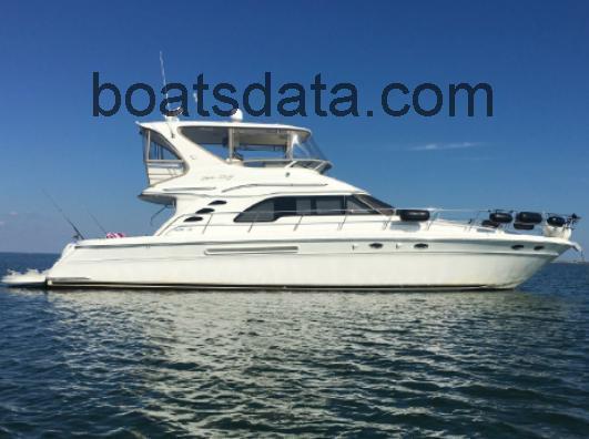 Sea Ray 560 Sedan Bridge scheda tecnica 