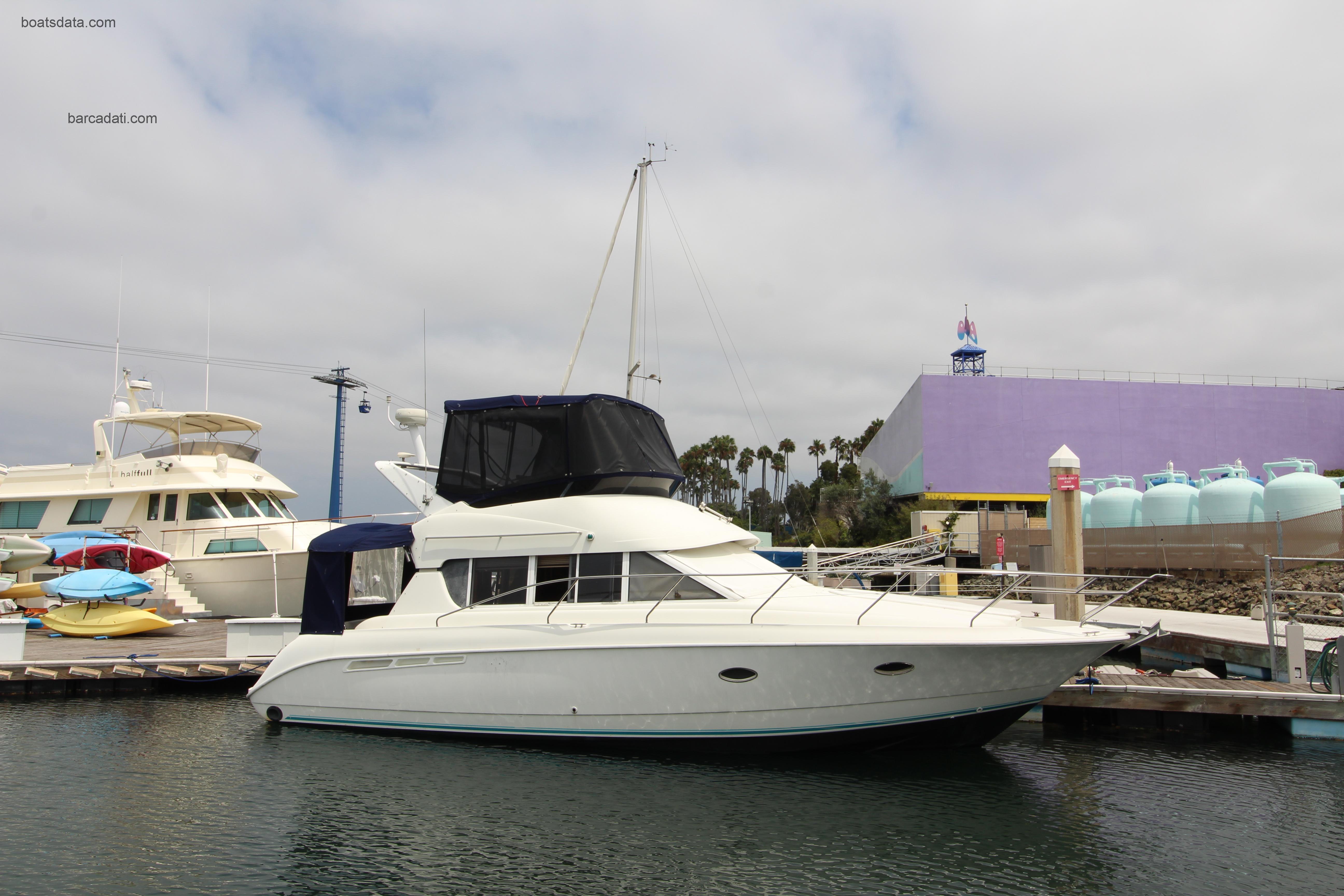 Silverton 362 Sedan Cruiser scheda tecnica 