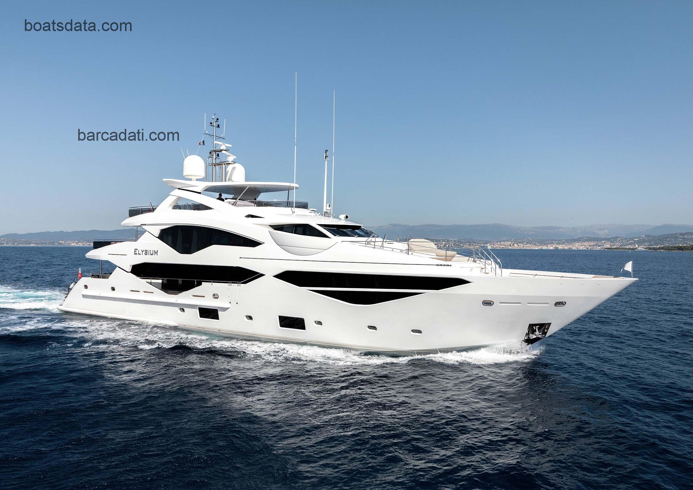 Sunseeker 131 Yacht recensioni e scheda tecnica