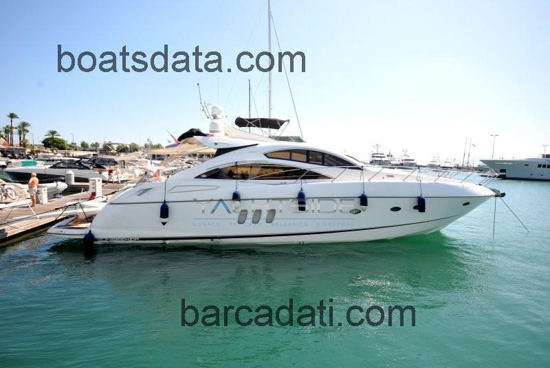 Sunseeker Predator 62 scheda tecnica 